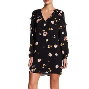 1.State Long Sleeve Ruffle Floral Dress